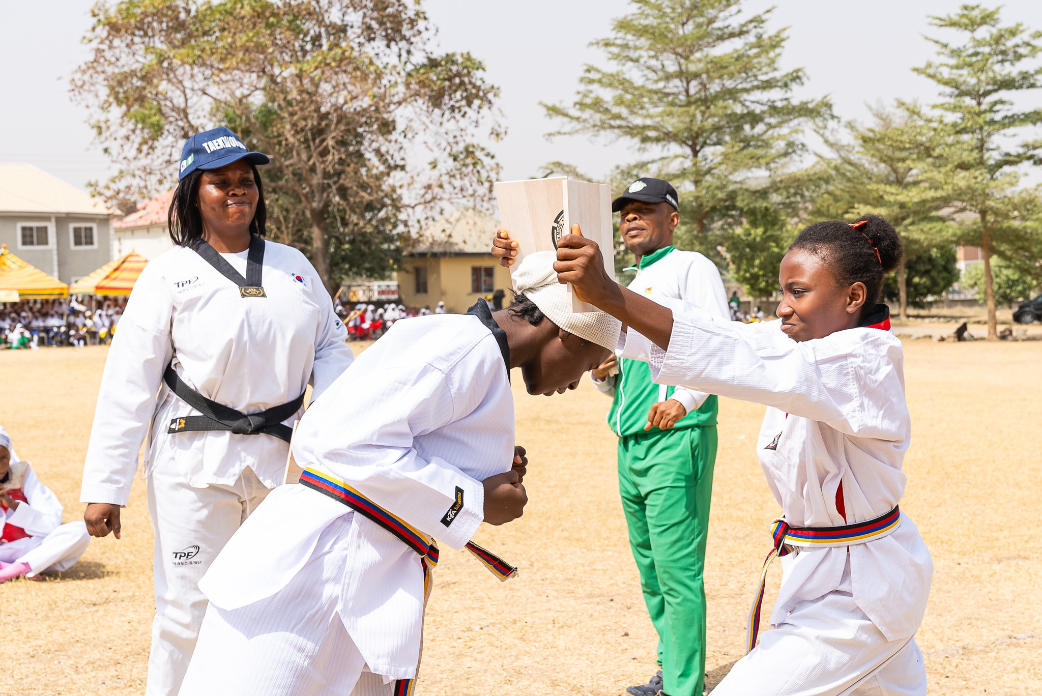 KCCN, 아부자에서 열린 모델 걸스 JSS 사내 스포츠 대회 참가