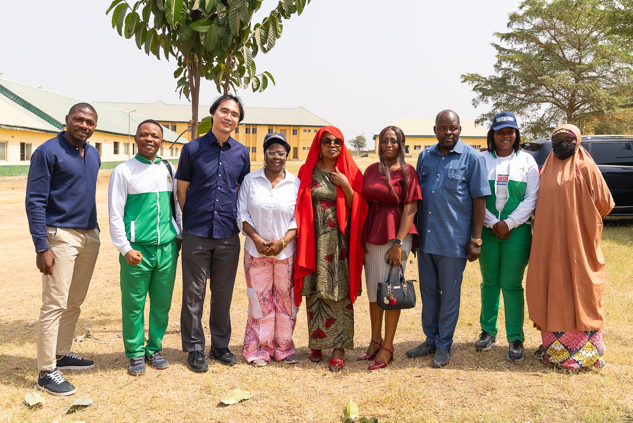 KCCN, 아부자에서 열린 모델 걸스 JSS 사내 스포츠 대회 참가