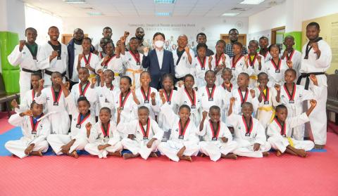 Graduation Ceremony of Forty Taekwondo Athletes From 5 Abuja Public Schools