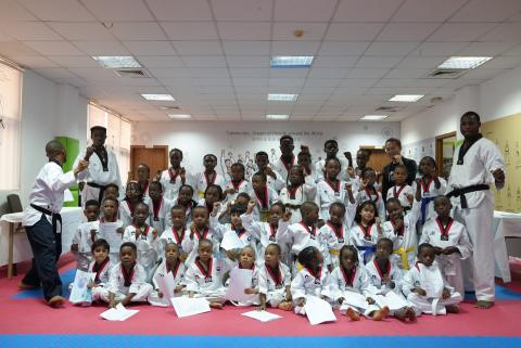 2023 1st Term Children Taekwondo Class Graduation Ceremony