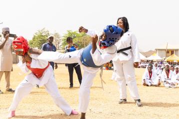 KCCN Participates in Model Girls JSS Inter-House Sports Competition in Abuja