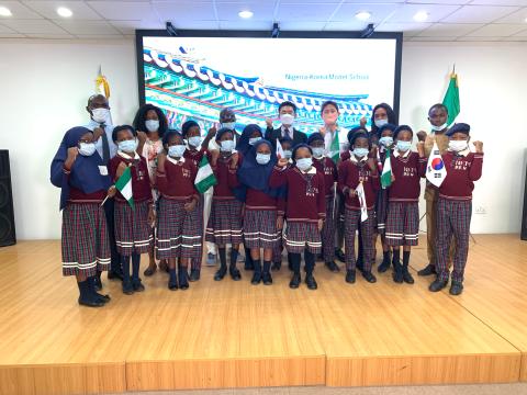  Nigeria-Korea Model School Visits KCCN to Mark Children's Day Celebration in Nigeria